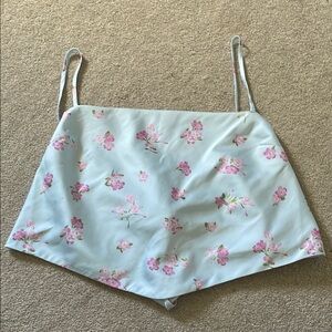 Aritzia Silk - Floral Print Camisole Top